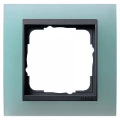 Рамка GIRA Event салатовый/антрацит - 1 пост