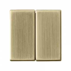 КНОПКА 2х-клавишная бронза