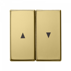 ЖАЛЮЗИ-Выключатель латунь для управления жалюзи с блокировкой одновременного нажатия