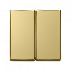 КНОПКА 2х-клавишная латунь