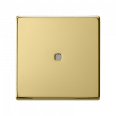 ПЕРЕКлючатель 1но-клавишный С/П латунь