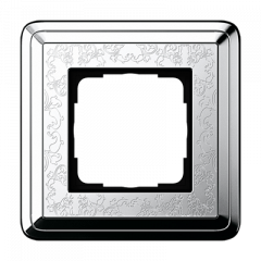 Рамка GIRA ClassiX Art хром - 1 пост