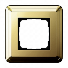 Рамка GIRA ClassiX латунь - 1 пост