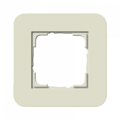 Рамка GIRA E3 песочный/антрацит - 1 пост