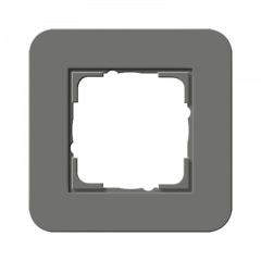 Рамка GIRA E3 темно-серый/антрацит - 1 пост