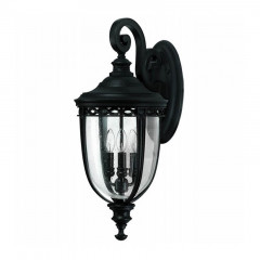 Уличный настенный светильник на штанге Feiss English Bridle FE/EB2/L BLK