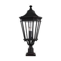 Уличный наземный низкий светильник Feiss Cotswold Lane FE/COTSLN3/L BK