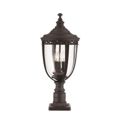 Уличный наземный низкий светильник Feiss English Bridle FE/EB3/L BLK