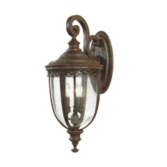 Уличный настенный светильник на штанге Feiss English Bridle FE/EB2/L BRB