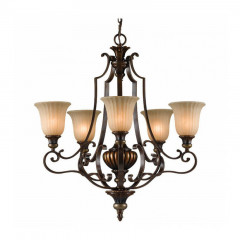 Подвесная люстра Feiss Kelham Hall FE/KELHALL5 UPLT