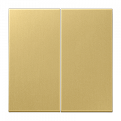 Светорегулятор 2-х клавишный Универсальный латунь classic любая нагрузка 50-260 Вт