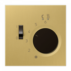 Терморегулятор для ТЕПЛОГО ПОЛа латунь classic 10А, 250V~ с датчиком 4m