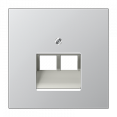 INTERNET-розетка 2ая алюминий неэкранированная