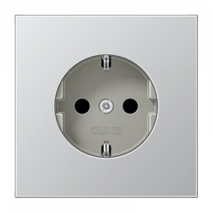 РОЗЕТКА с заземлением алюминий