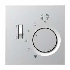 Терморегулятор для ТЕПЛОГО ПОЛа алюминий 10А, 250V~ с датчиком 4m