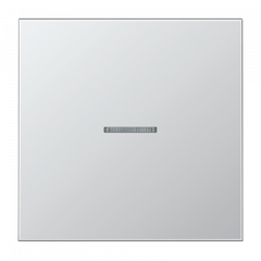 ВКЛючатель 1но-клавишный С/П алюминий 1,1mA