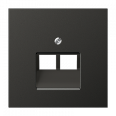 TF-розетка 2-ая антрацит