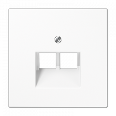 INTERNET-розетка 2ая белый экранированная