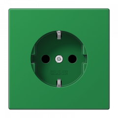 РОЗЕТКА с заземлением зеленая