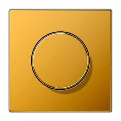 Светорегулятор золото любая нагрузка 20-500W с переключателем LED 3-100W