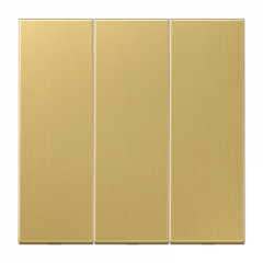 ВКЛючатель 3х-клавишный латунь classic (IP44)