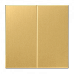 ПЕРЕКлючатель 2х-клавишный латунь classic