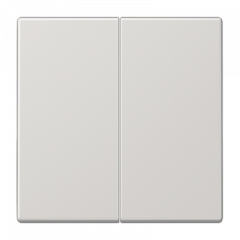 ПЕРЕКлючатель 2х-клавишный светло-серый (IP44)