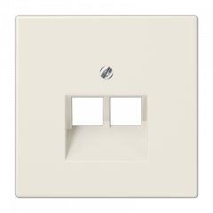 INTERNET-розетка 2ая слоновая кость экранированная