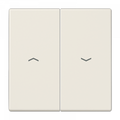 Выключатель для управления жалюзи слоновая кость с блокировкой одновременного нажатия