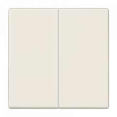 ПЕРЕКлючатель 2х-клавишный слоновая кость (IP44)