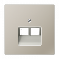 INTERNET-розетка 2ая нержавеющая сталь неэкранированная