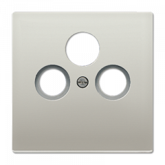 TV-FM-SAT-розетка нержавеющая сталь для систем приема спутникового эфирного и кабельного вещания