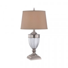 Настольная лампа декоративная Quoizel Dennison QZ/DENNISON PN