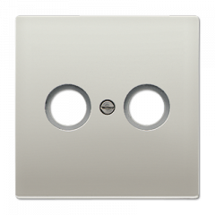 TV-FM-розетка оконечная нержавеющая сталь