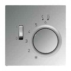 Терморегулятор для ТЕПЛОГО ПОЛа хром 10А, 250V~ с датчиком 4m