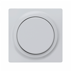 СВЕТорегулятор поворотный конопочный алюминиевый металлик 60-600 Вт