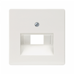 INTERNET-розетка 1ая титаново-белый