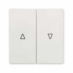 Выключатель для жалюзи титаново-белый