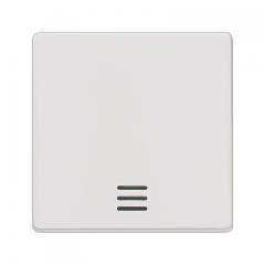 Переключатель 1-клавишный С/П титаново-белый