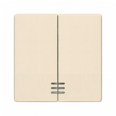 ВКЛючатель 2-клавишный С/П электробелый