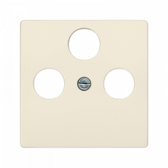 TV/SAT-розетка оконечная электробелый