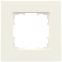 Рамка Siemens Delta Miro пластик титановобелый - 1 пост