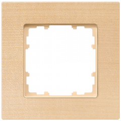 Рамка Siemens Delta Miro дерево бук - 1 пост