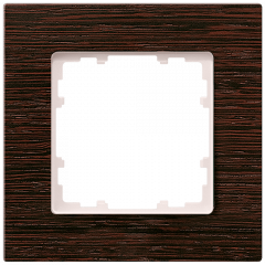 Рамка Siemens Delta Miro дерево венге - 1 пост