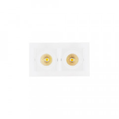 Встраиваемый светильник Arlight CL-KARDAN-S180x102-2x9W Day (WH, 38 deg)