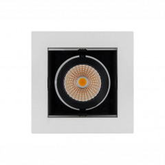 Встраиваемый светильник Arlight 024126 CL-KARDAN-S102x102-9W Warm (WH-BK, 38 deg)