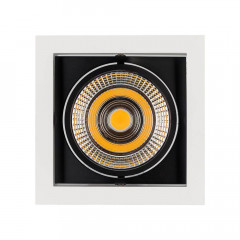 Встраиваемый светильник Arlight 026497 CL-KARDAN-S152x152-25W Day4000 (WH-BK, 30 deg)
