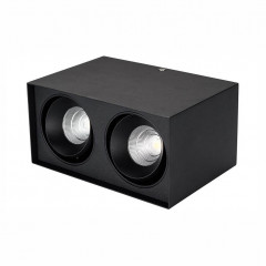 Светильник Arlight SP-CUBUS-S100x200BK-2x11W Warm White 40deg