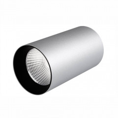 Светильник накладной Arlight 022962 SP-POLO-R85-1-15W Day White 40deg (Silver, Black Ring)
