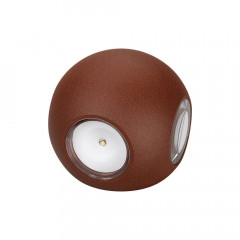 Уличный настенный светильник Arlight LGD-Wall-Orb-4R-8W Warm White 024387